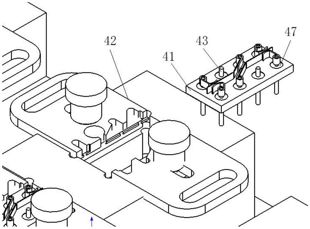 Electromagnetic relay contact part laser brazing method and system and clamp