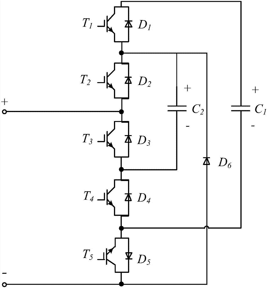 Fault self-clearing MMC sub module and converter with same