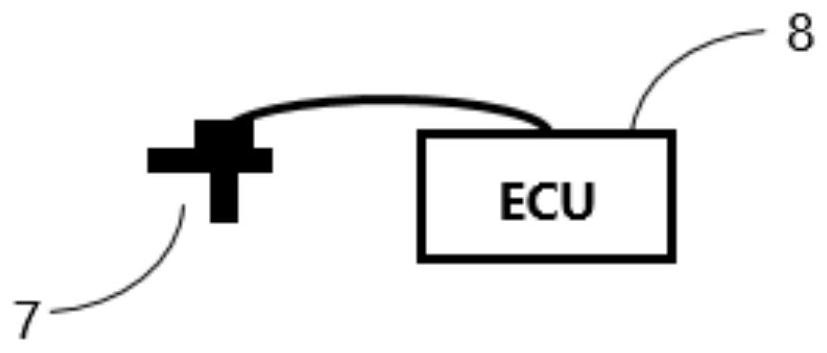 Engine instantaneous rotating speed measuring device, volatility measuring system and method