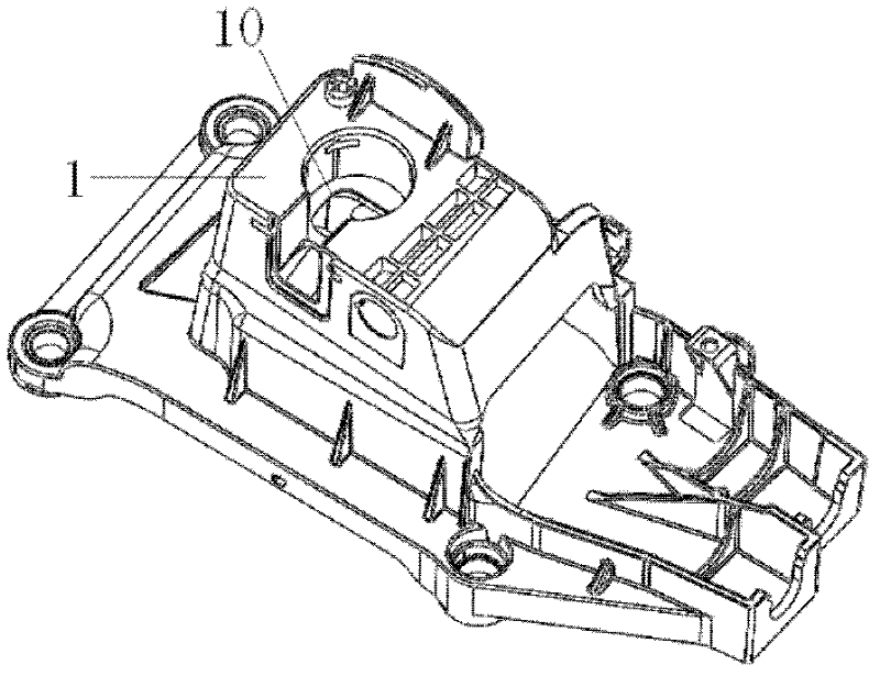 Manual gear-shifting operating mechanism of automobile