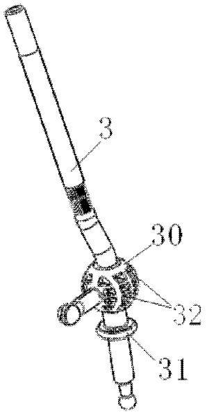 Manual gear-shifting operating mechanism of automobile