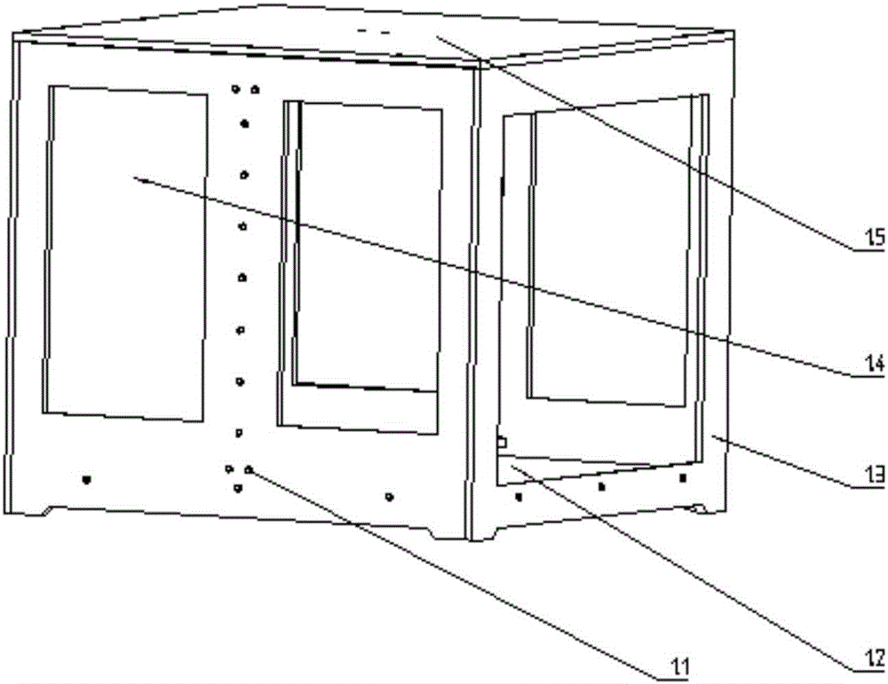 Four-axis three-dimensional printer