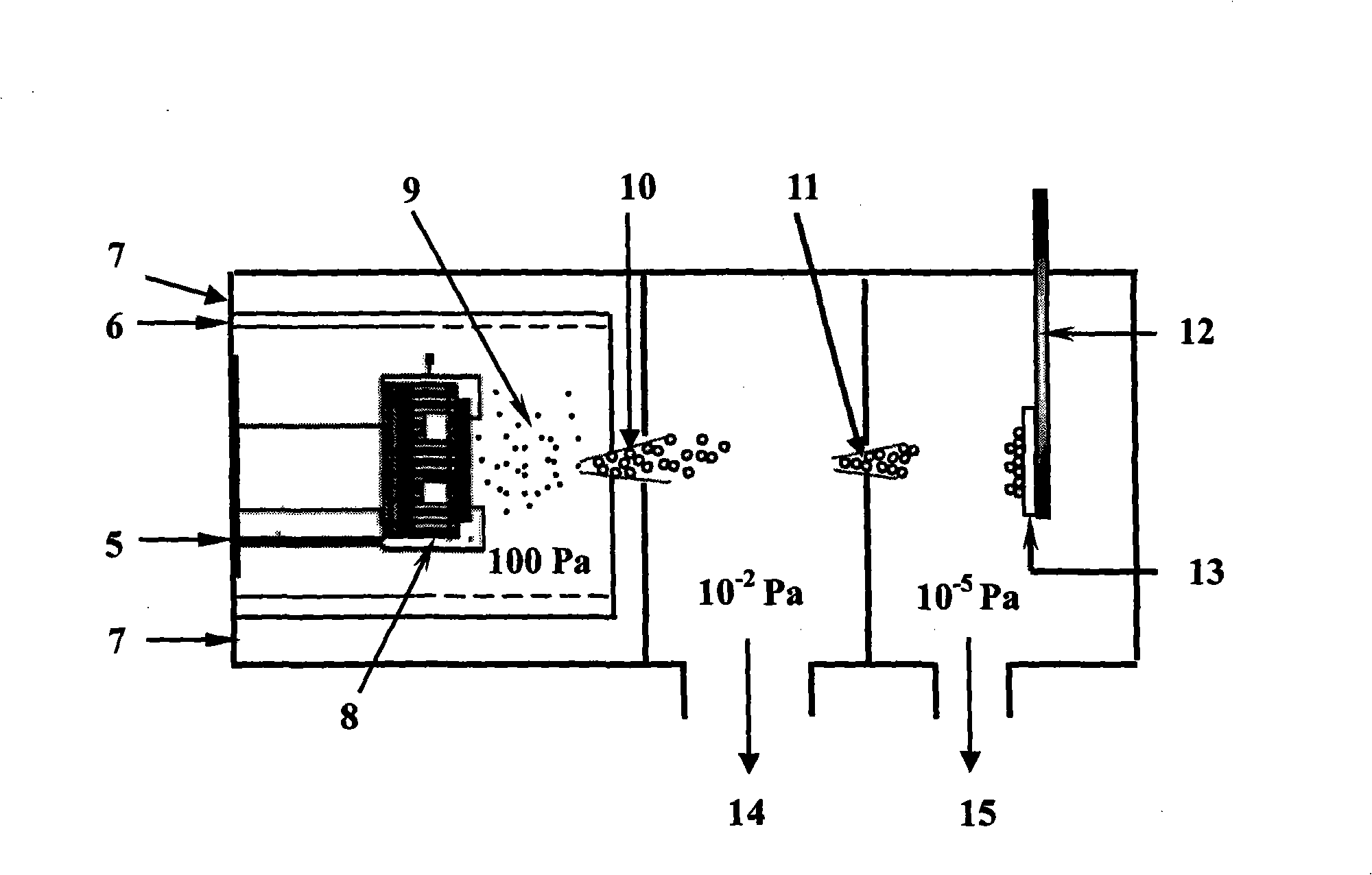 Compound film hetero-junction having magnetoelectric effect and preparing method thereof