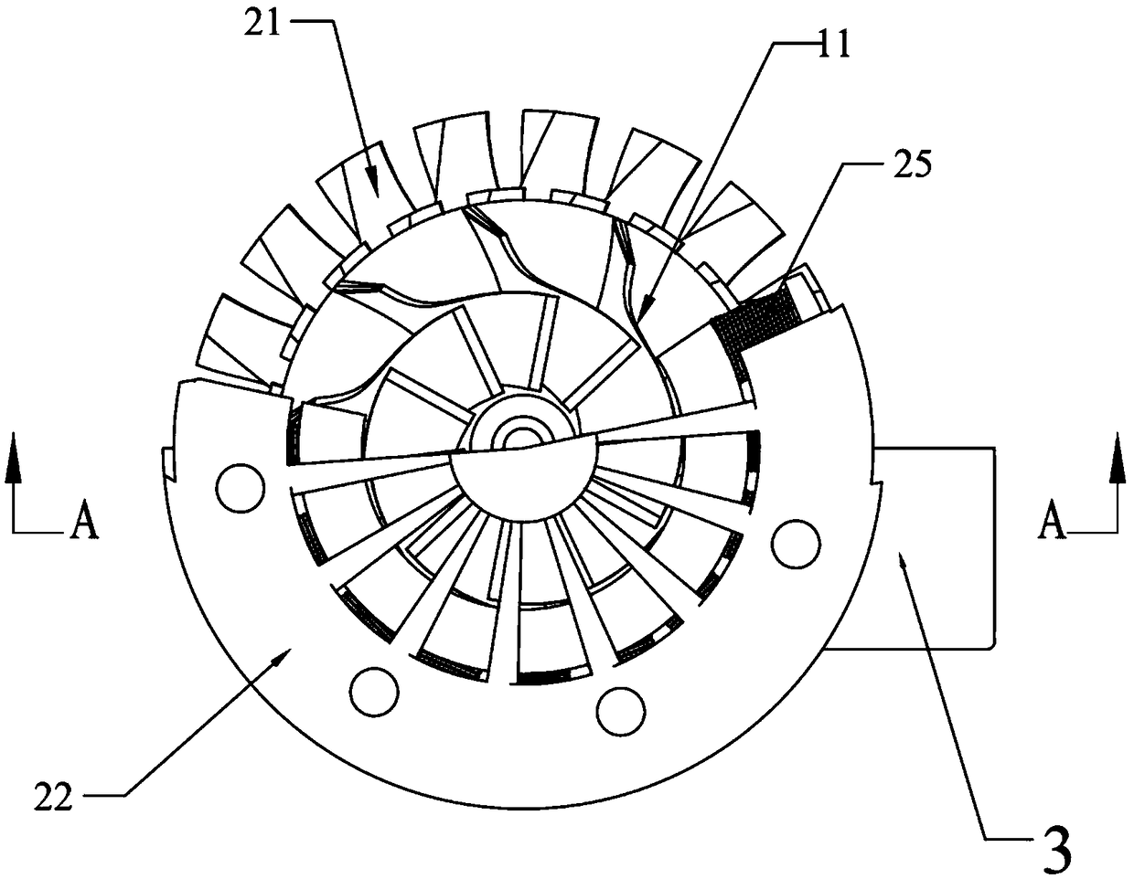 Power system used in large multi-rotor aircraft capable of precisely adjusting speed