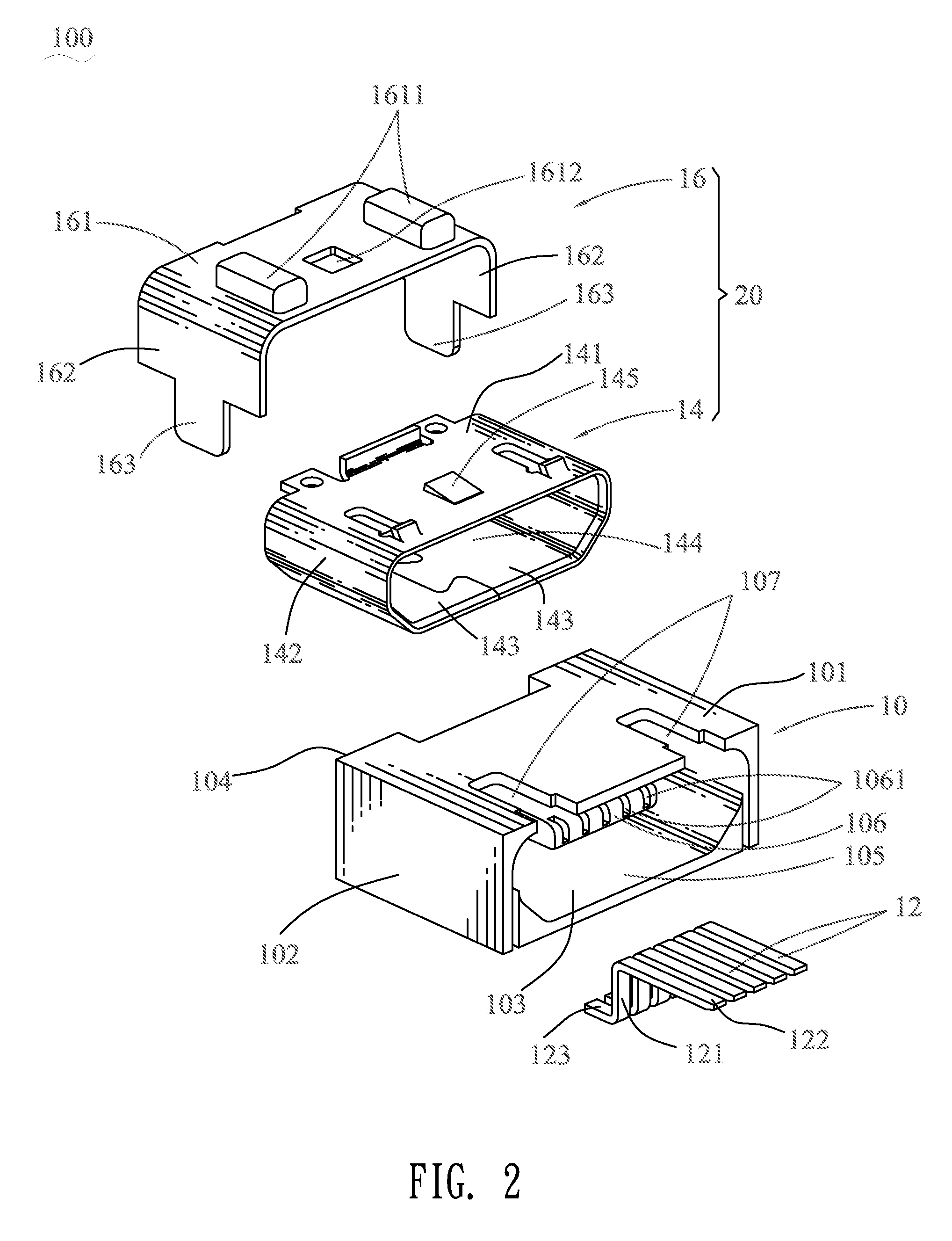 Electrical connector and molding method thereof