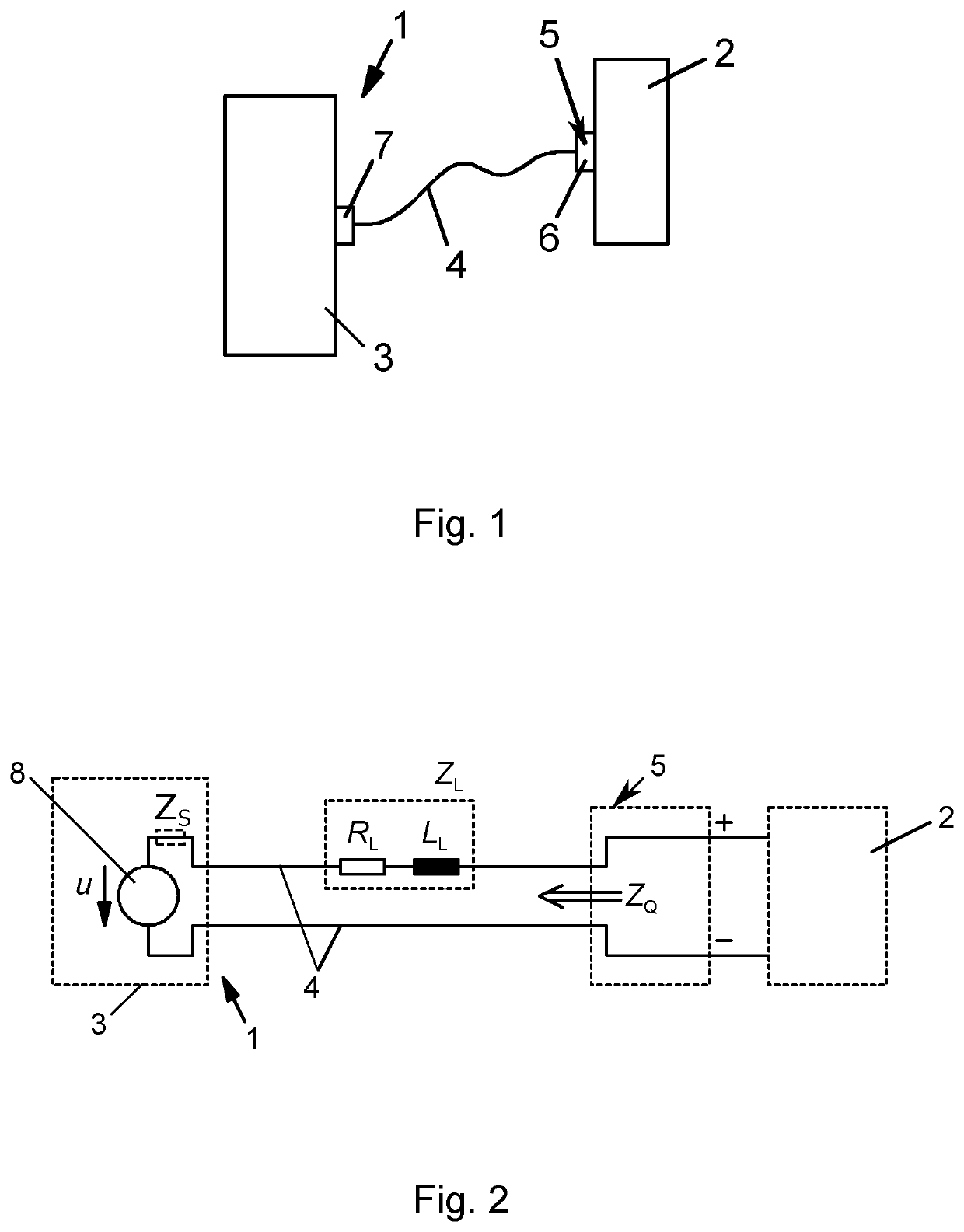 Battery simulator having compensation impedance