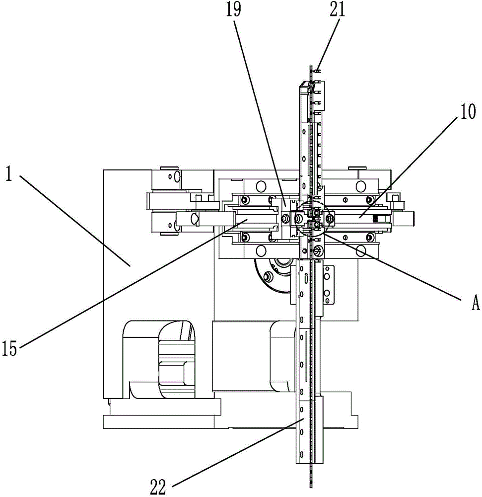 Terminal pin-inserting device