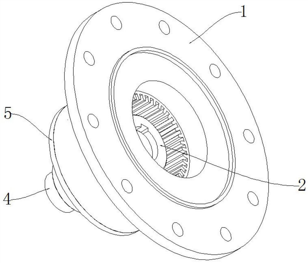 Efficient lubricating gear coupling