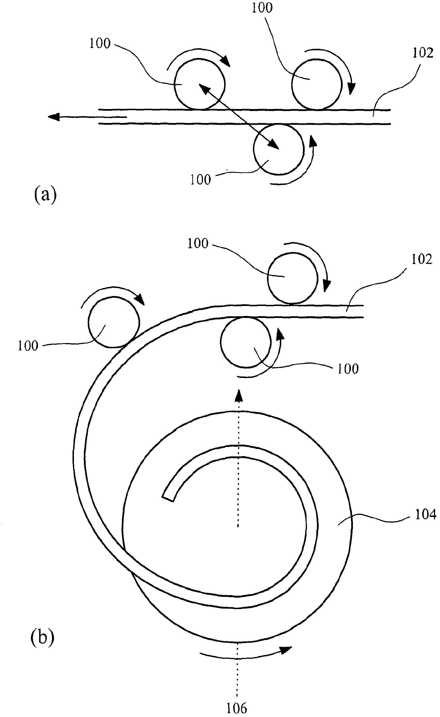 A coil winding device and method of winding an elongate member