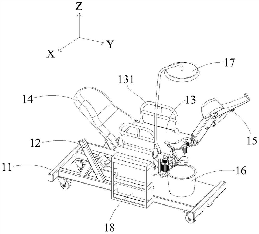 Electric obstetric table capable of adjusting delivery posture