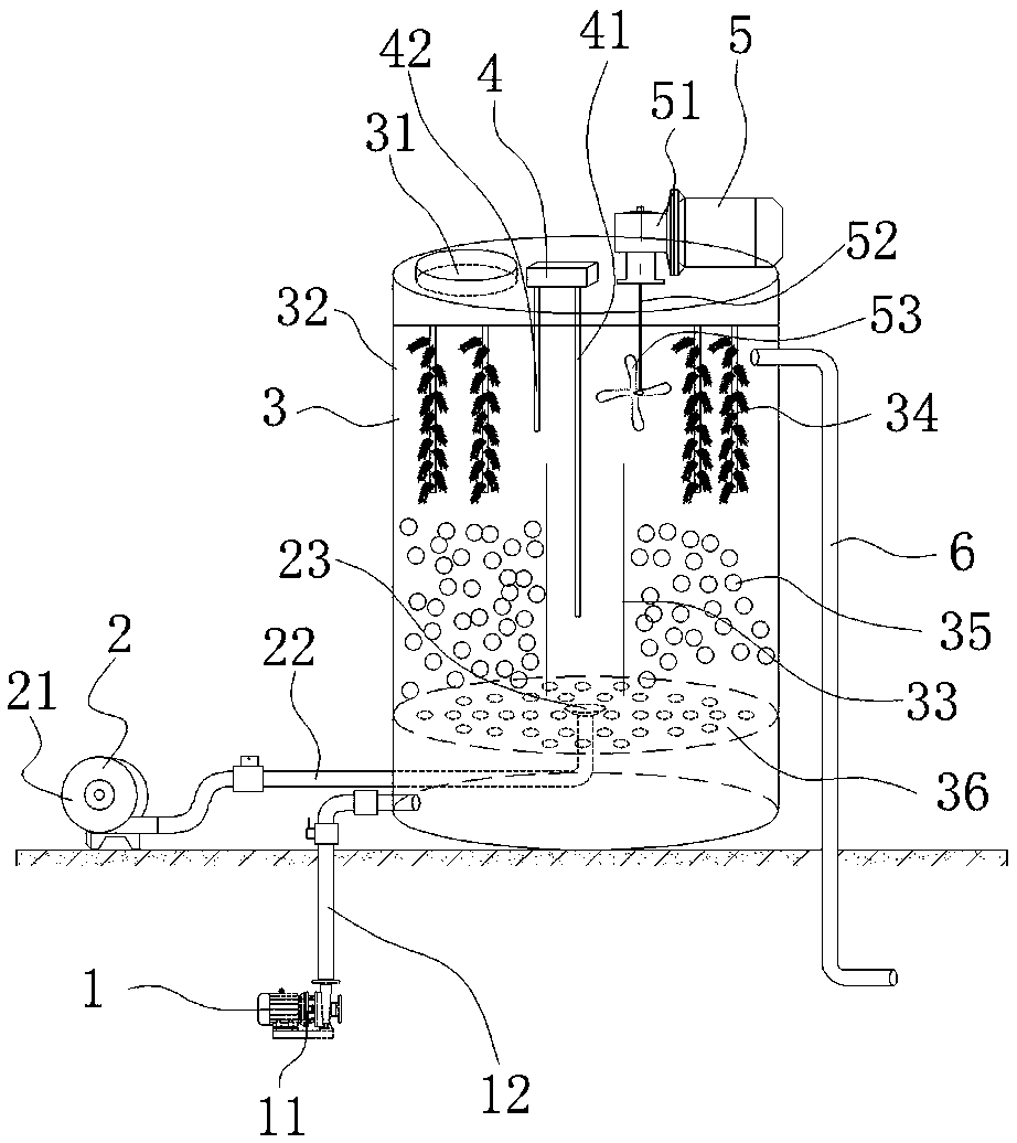 Device for promoting activation of indigenous microorganisms in water