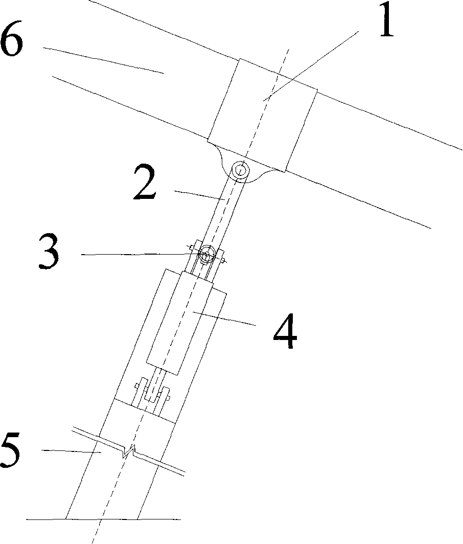 Lever-type gain device for damper