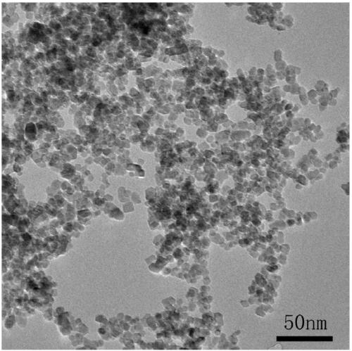 Preparation method and application of SnO2 hollow nanospheres of different sizes