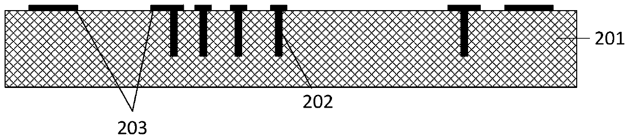 2.5D multi-chip packaging structure of integrated antenna structure and manufacturing method thereof