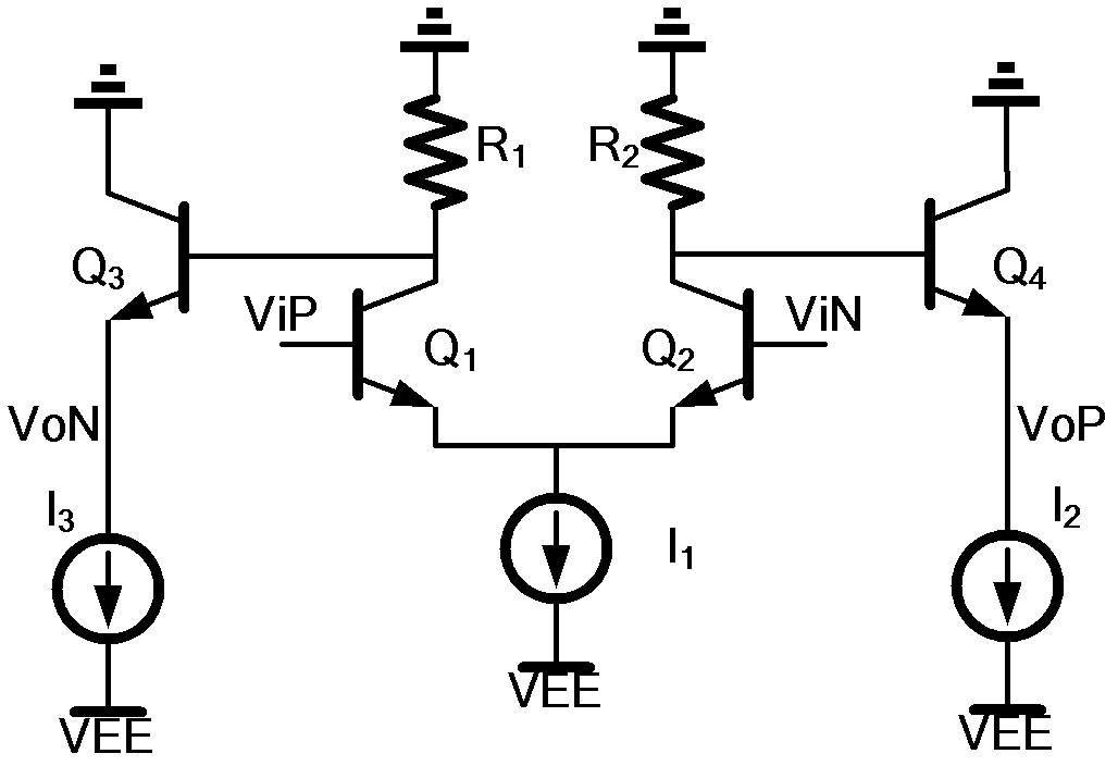 Active pull-down circuit for driving capacitive load