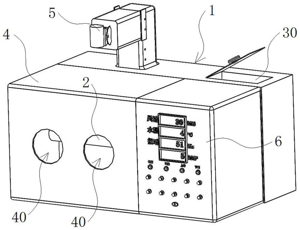 Inducing device for Raynaud syndrome