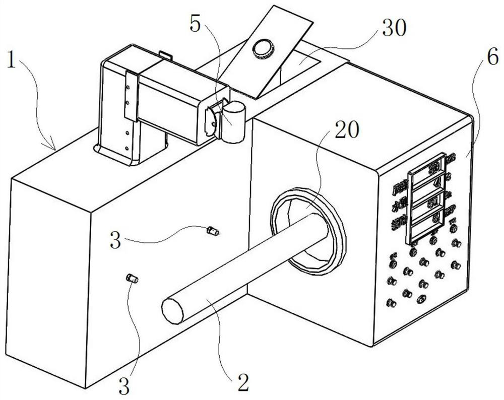 Inducing device for Raynaud syndrome