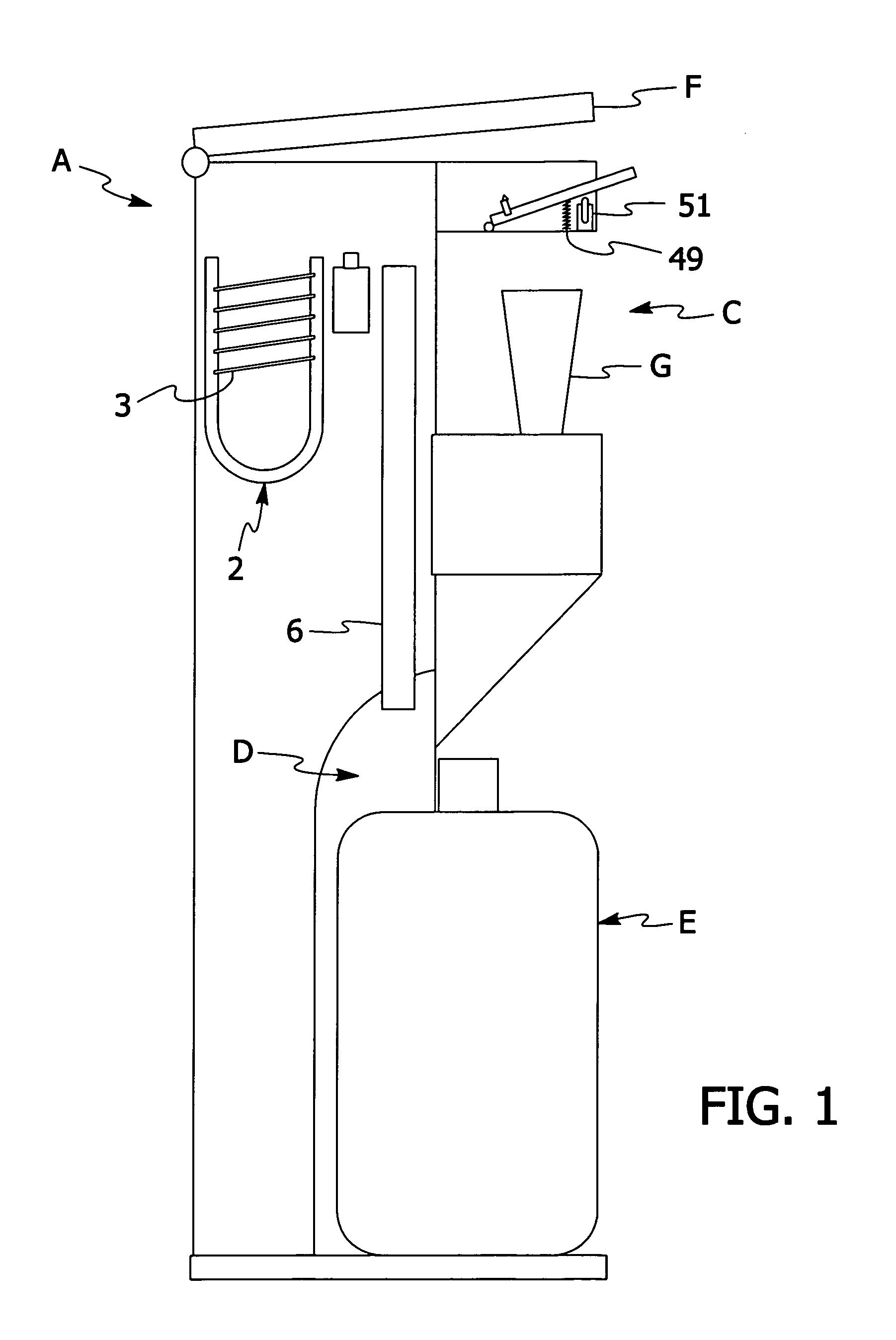 Apparatus for dispensing a liquid from a liquid storage container