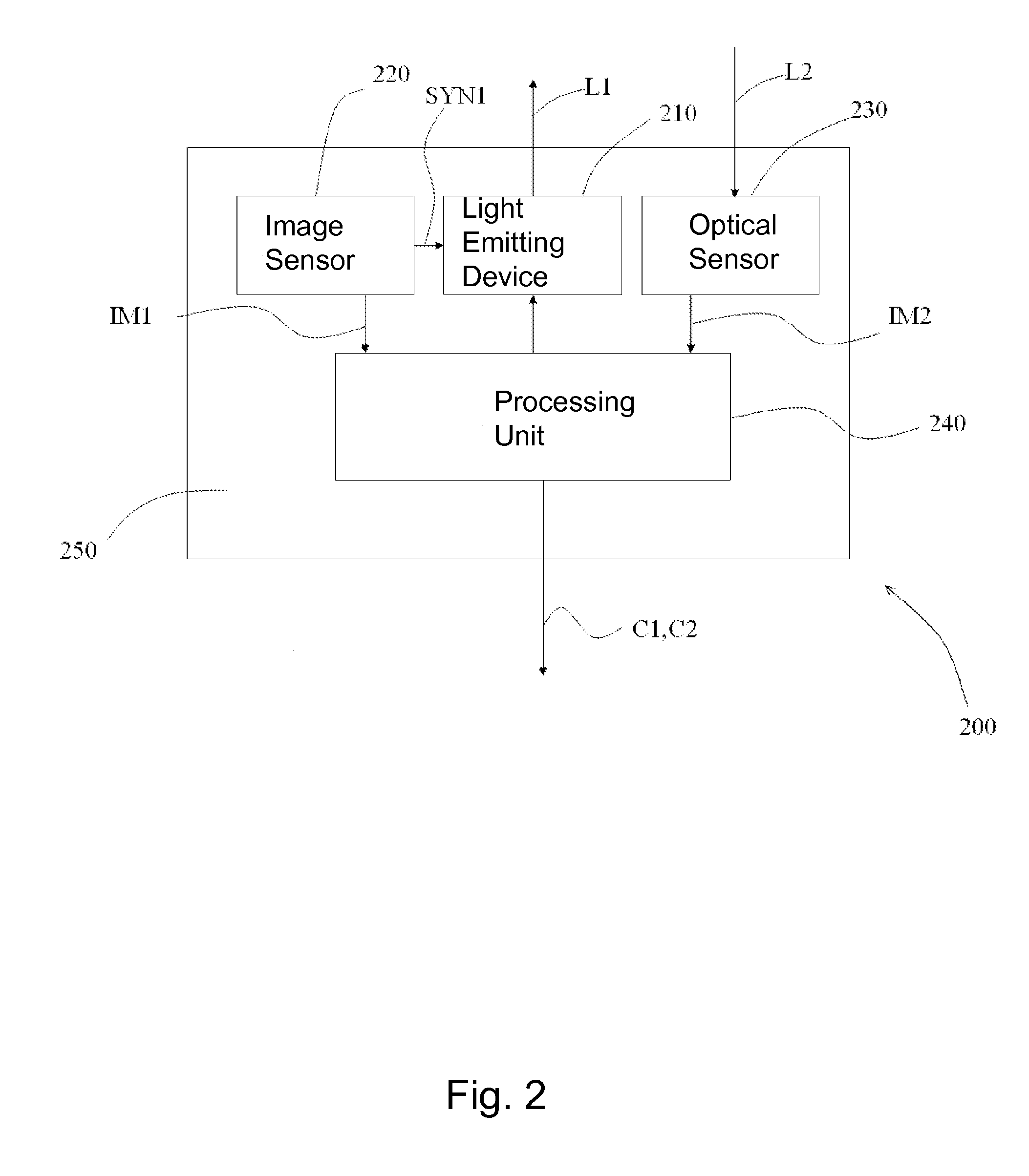 Gesture recognition apparatus and complex optical apparatus