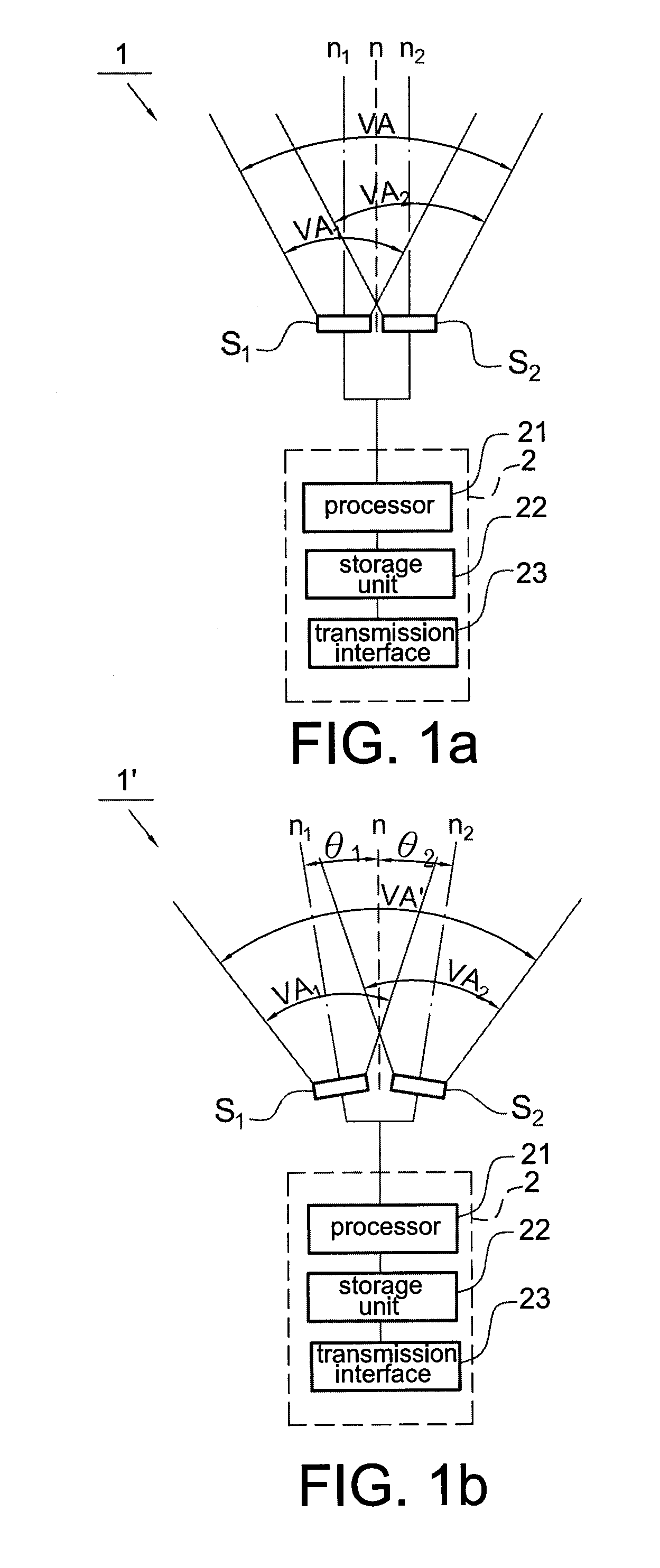 Sensor array module with wide angle, and image calibration method, operation method and application for the same