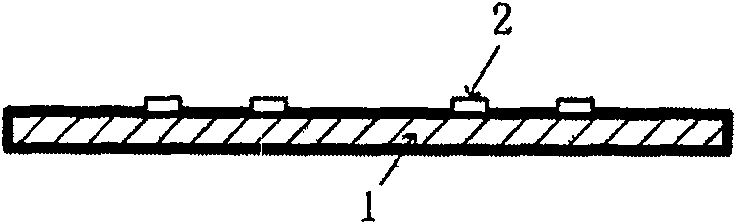 Implantable sheet type optic nerve micro stimulating electrode