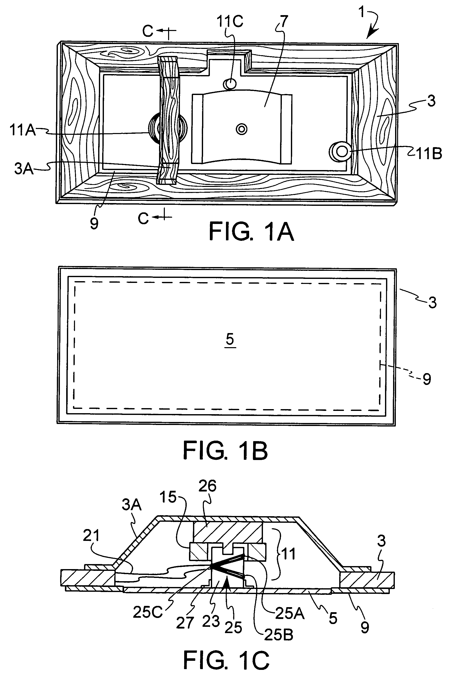 Flat panel speaker and components therefor
