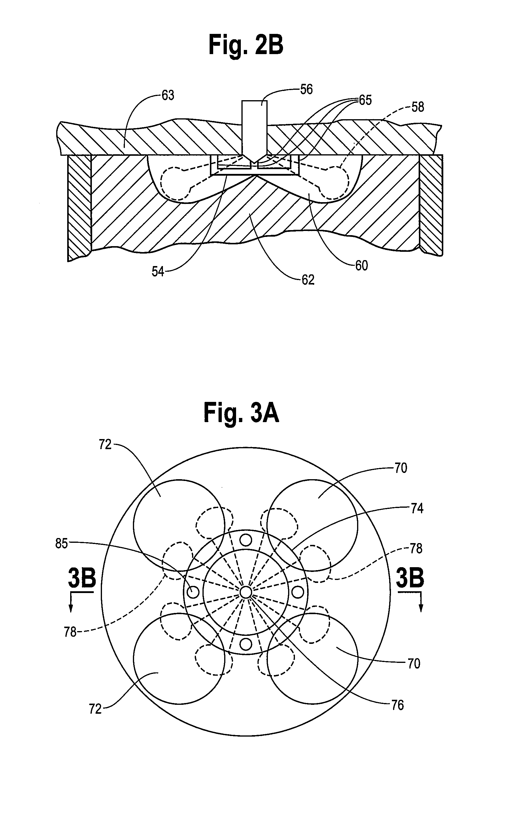 Direct injection combustion chamber geometry