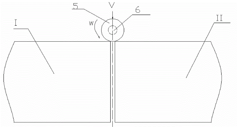 Method for welding carbon steel and stainless steel composite plates