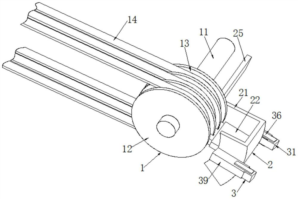 Soil removal device for agricultural machinery belt pulley for farmland