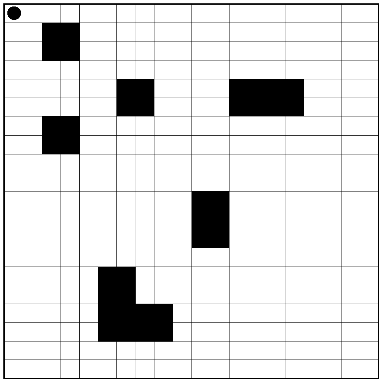 Full-traversal path planning method for sweeping robots based on grid method