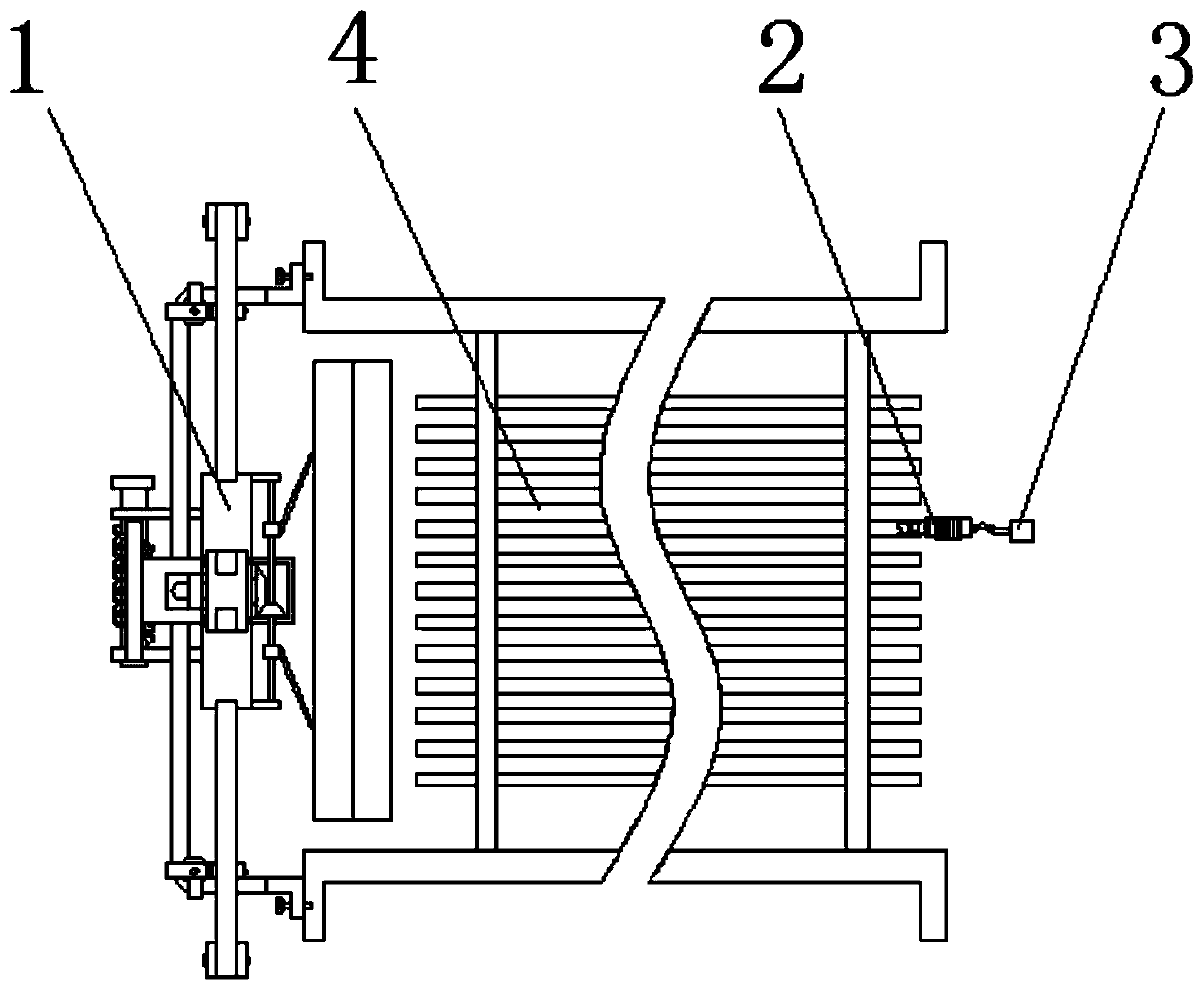 A kind of negative pressure graphite heat exchanger detection method