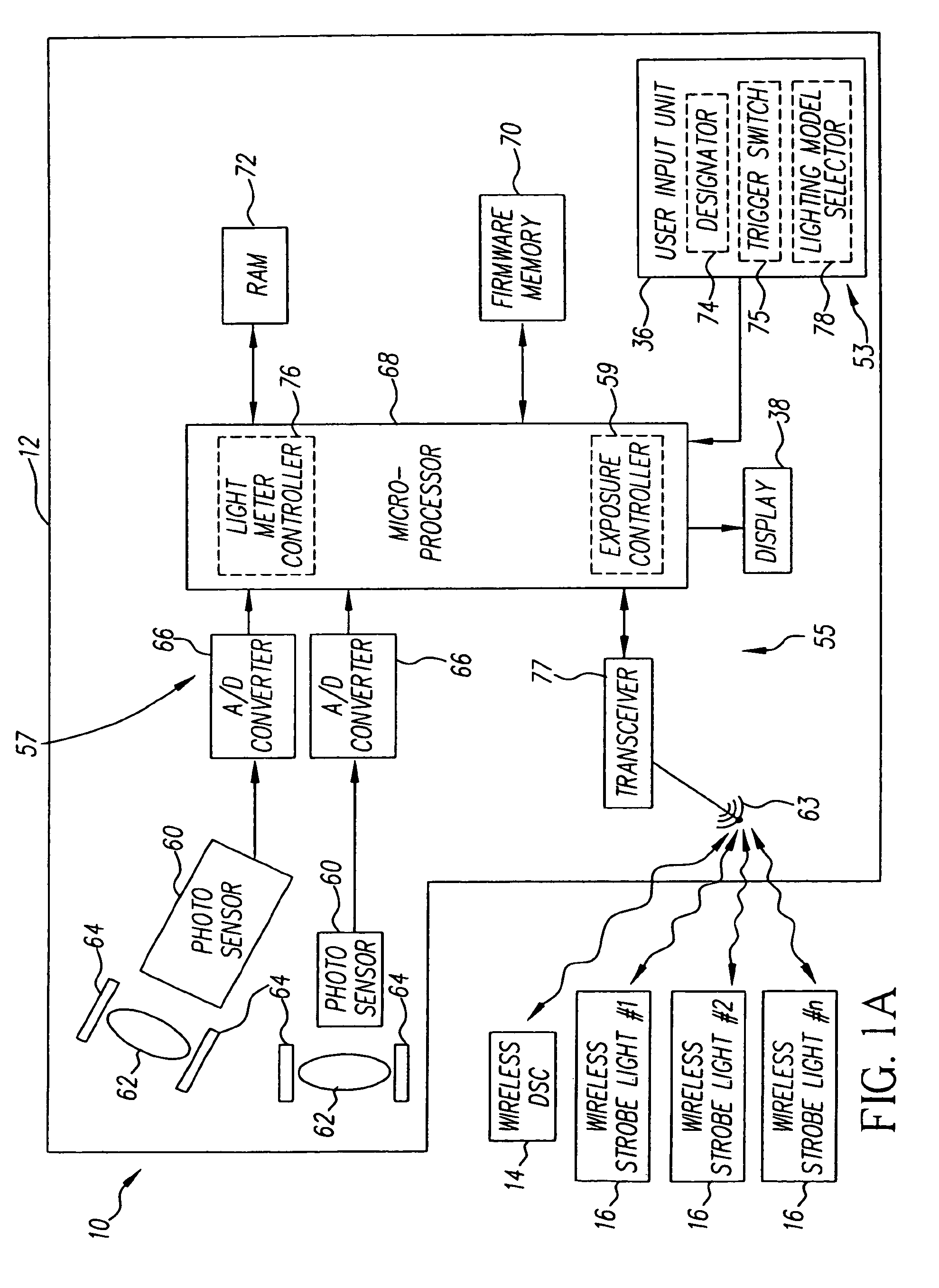 Photographic lightmeter-remote, system, and method