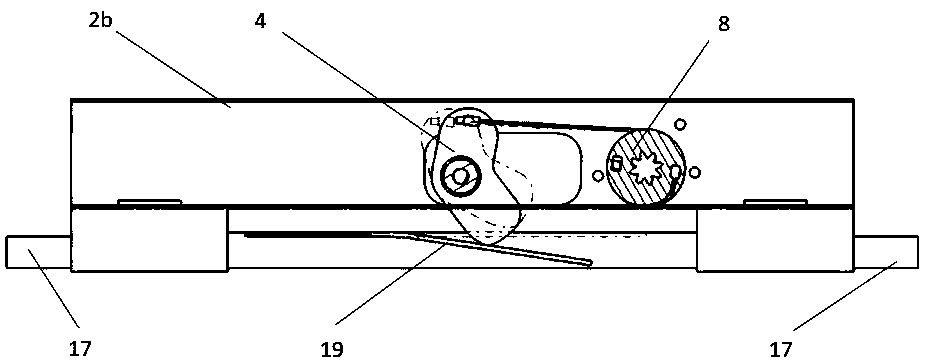 Chair forward and backward sliding mechanism driven by motor and stay rope