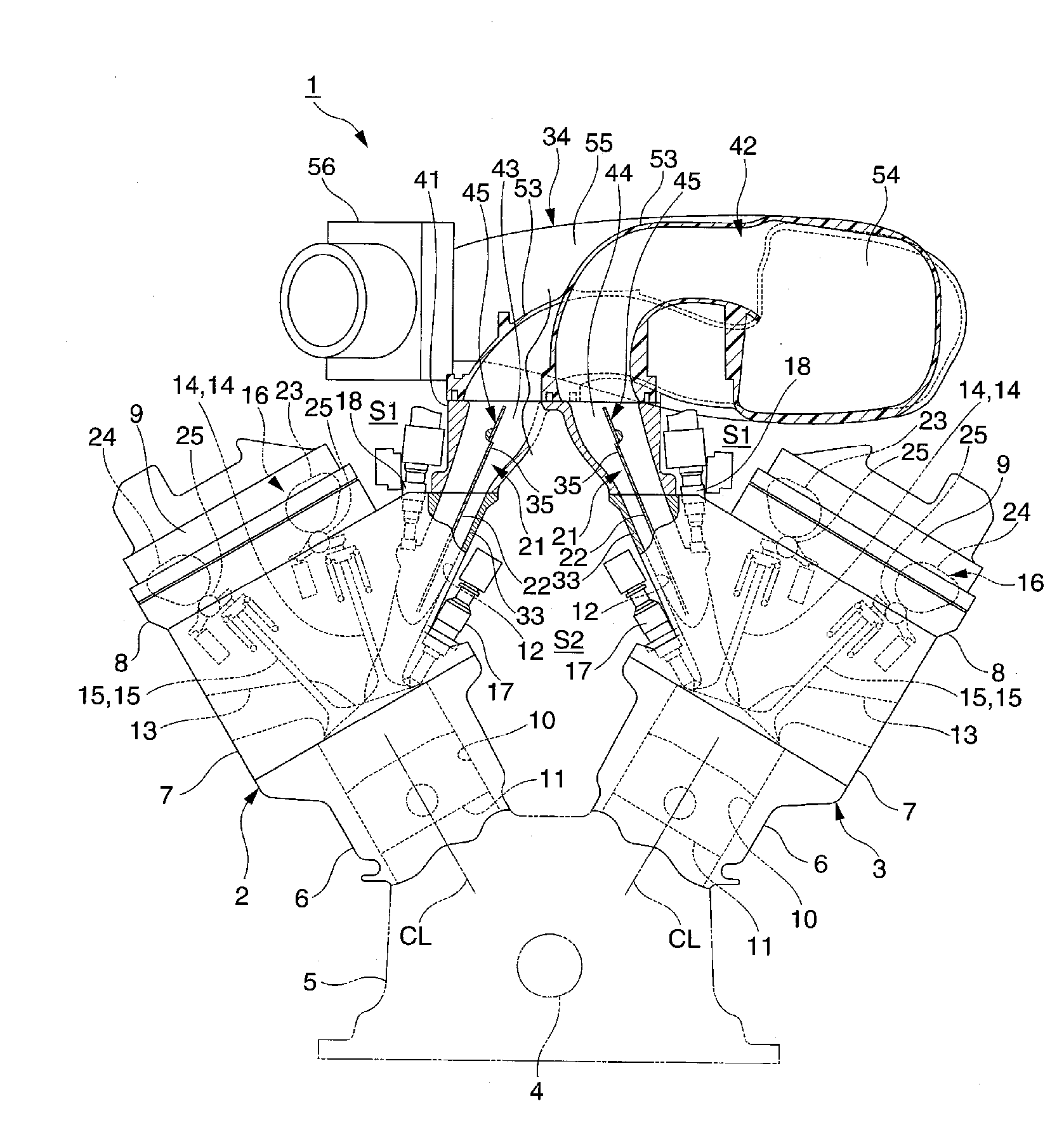 Intake control device for an engine