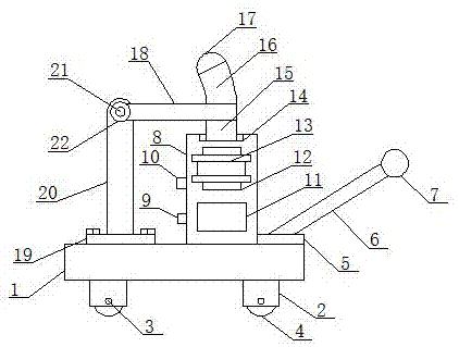 Electromagnetic stone crusher