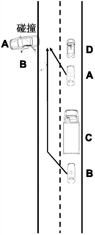 Lane changing and overtaking assisting method and system based on inter-vehicle communication