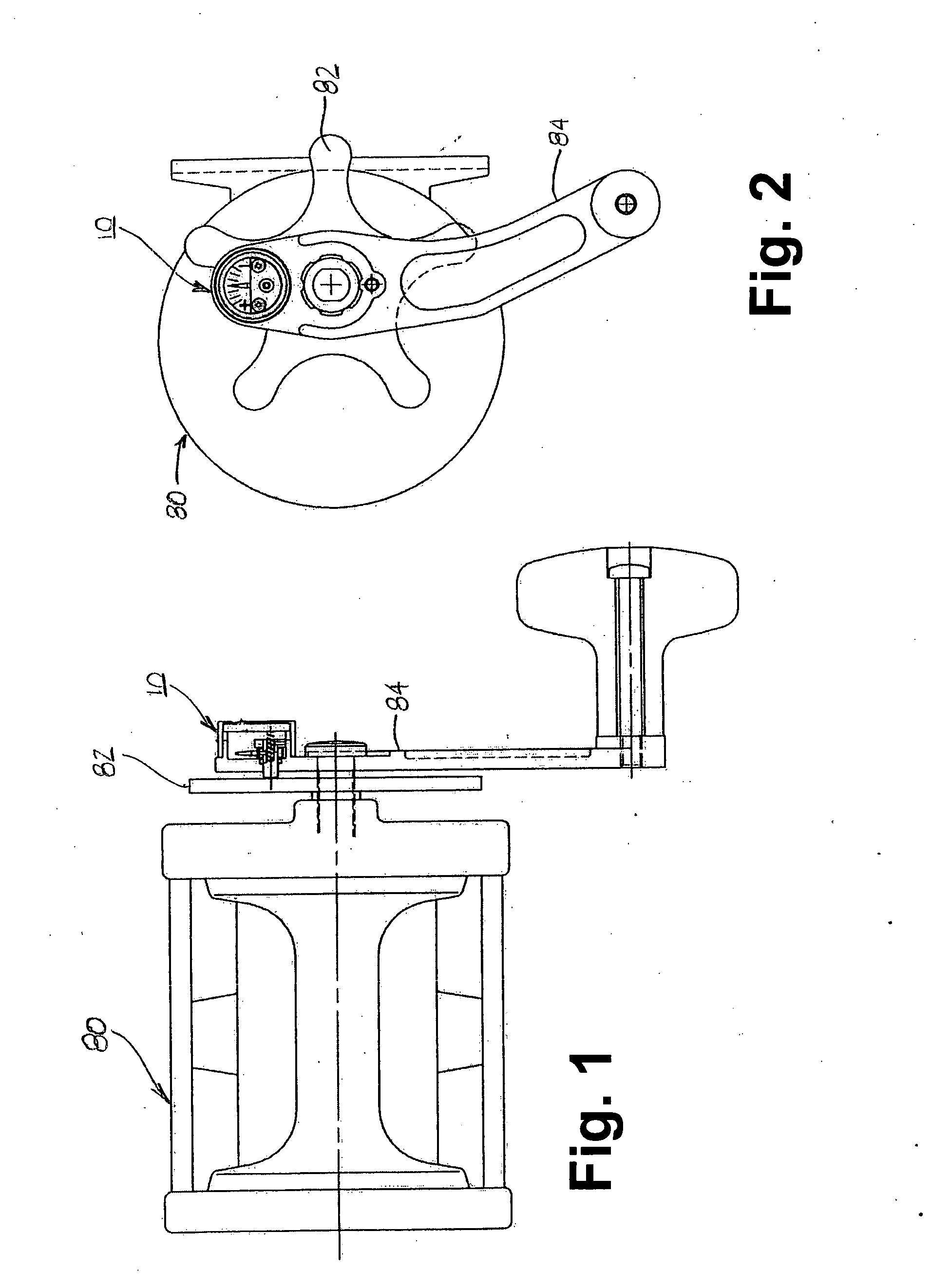 Relative line tension indicator and methods for fishing reels and the like