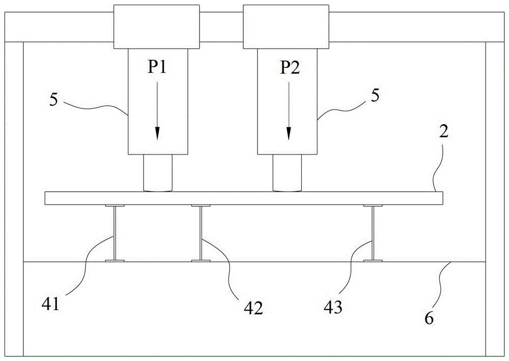 Floor strength level detection device and floor strength level detection method