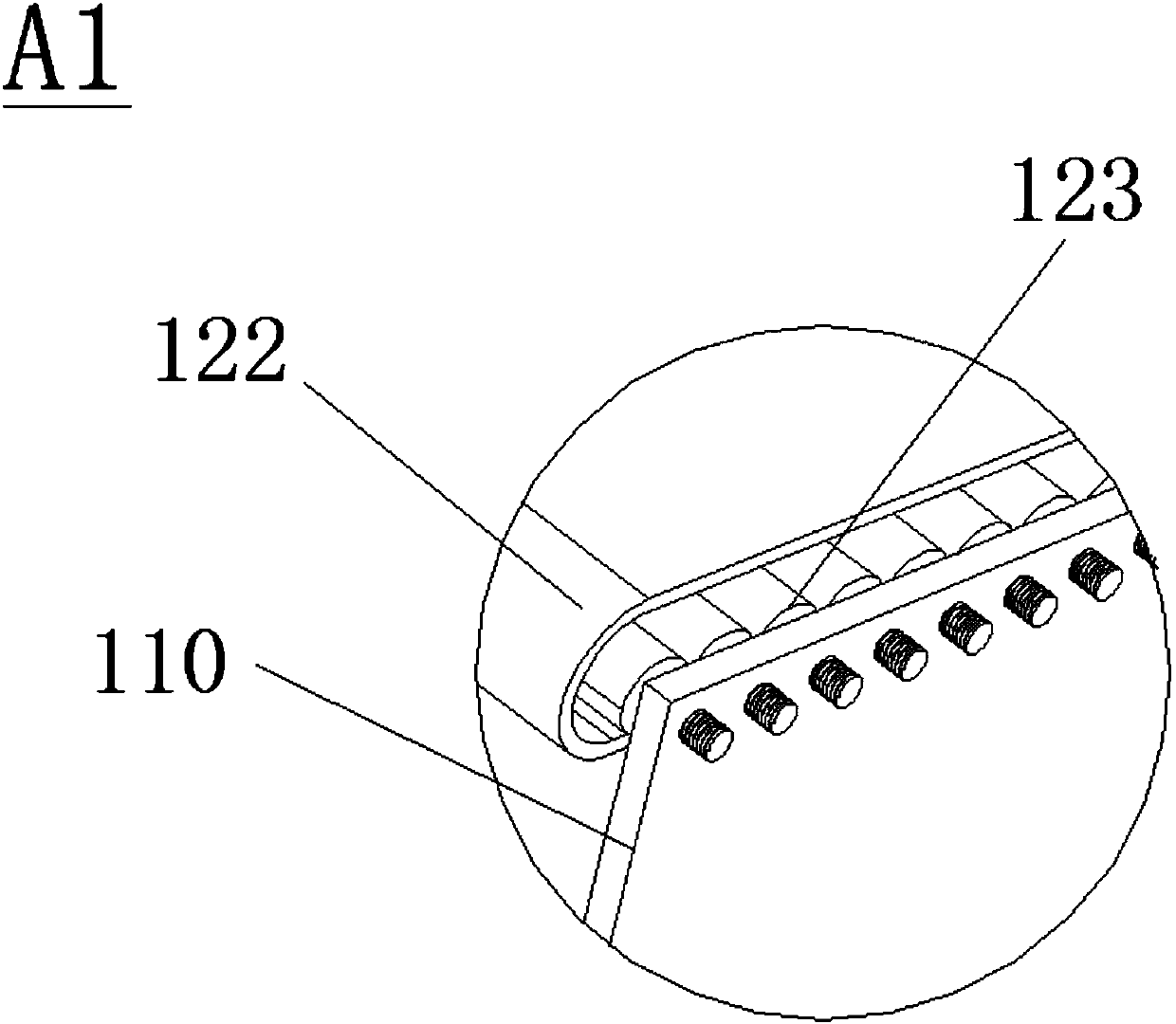 Walling robot equipment