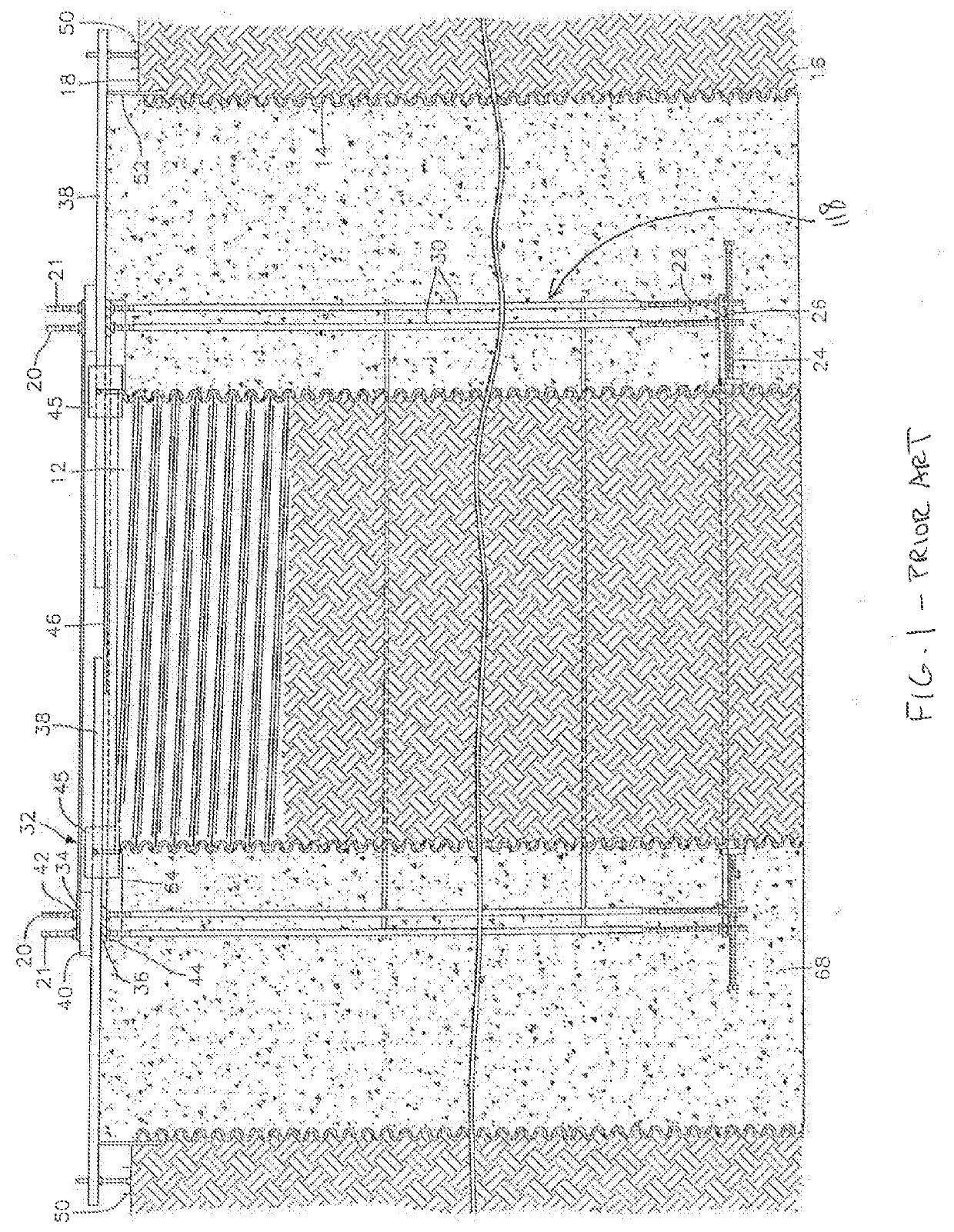 Methods for constructing tensionless concrete pier foundations and foundations constructed thereby