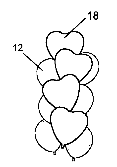 Device and method for ordering customized balloon arrangements and tracking individual sales venue inventory over a network