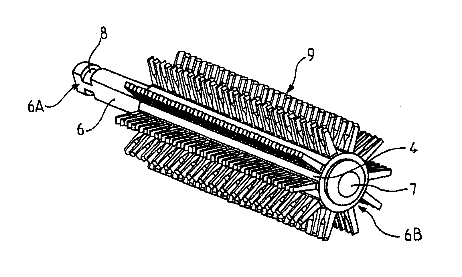 Instrument having walls for applying a composition on eyelashes or eyebrows