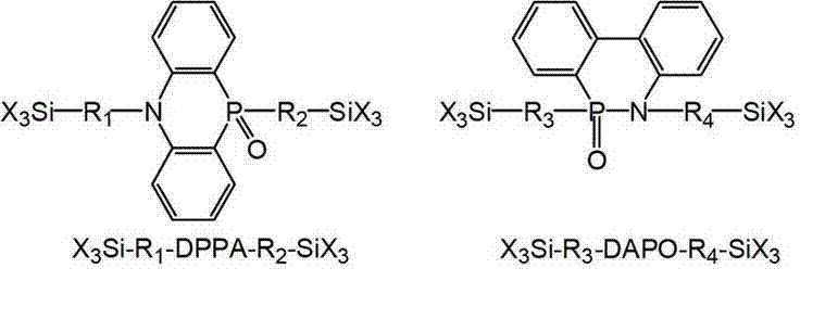 Flame-retardant silane crosslinking agent and preparation method thereof