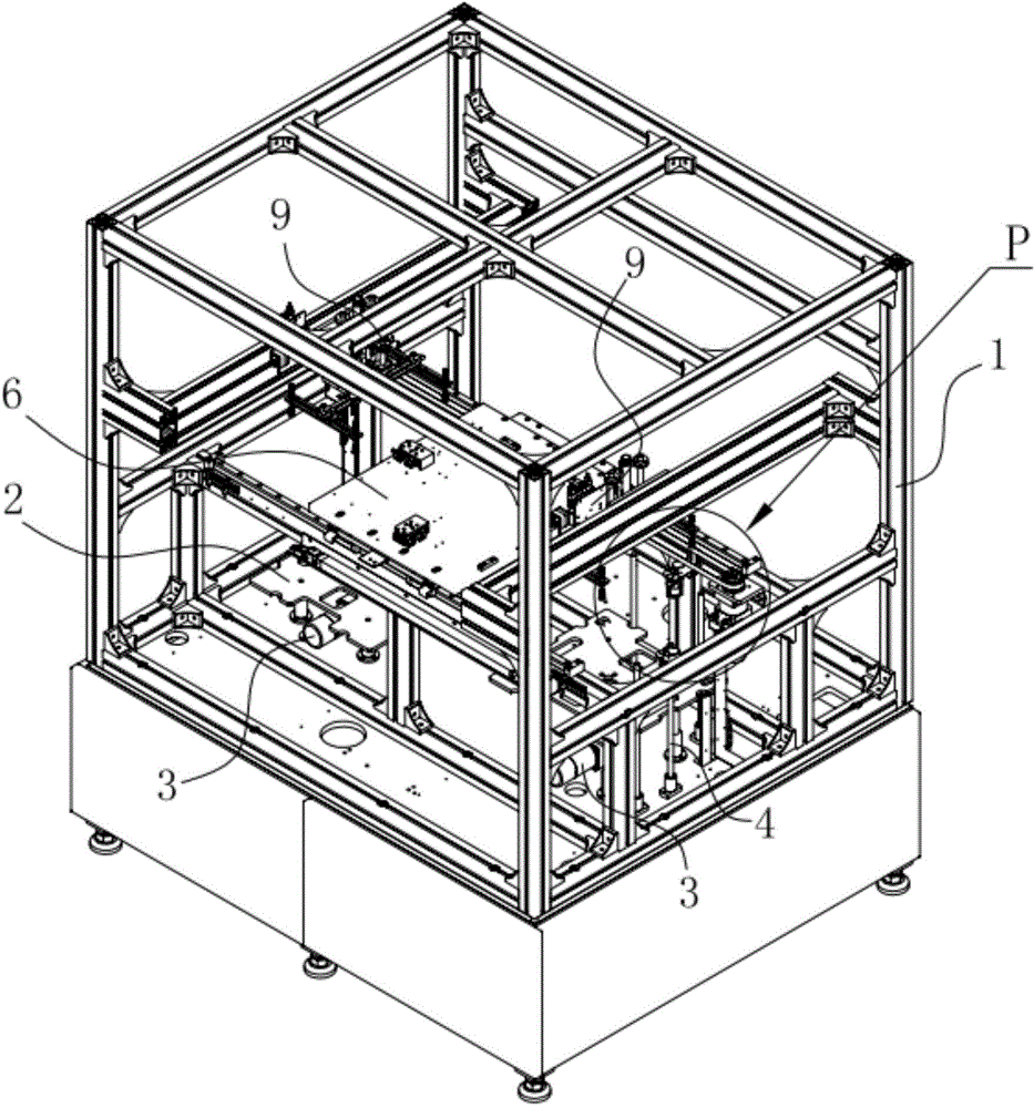 Automatic Tray feeding and discharging mechanism and automatic Tray ...