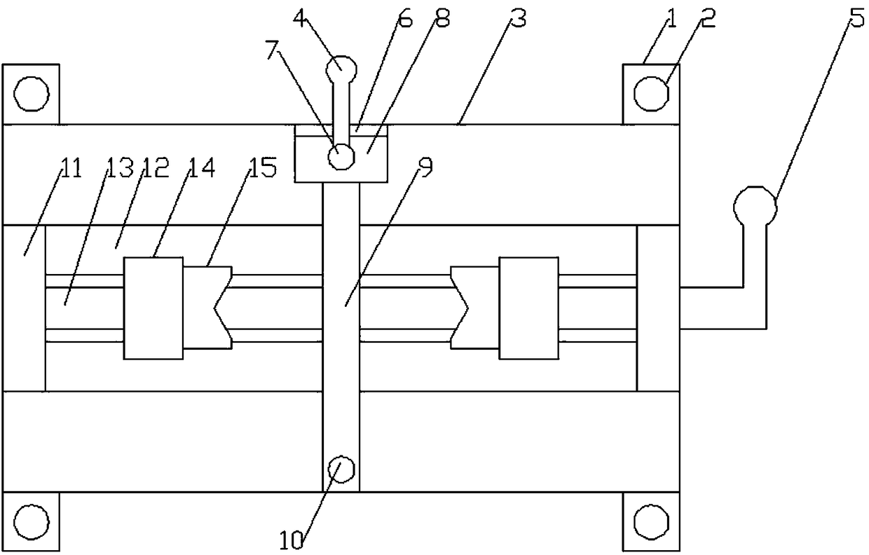 Thread processing tool for non-standard outer-hexagonal bolt