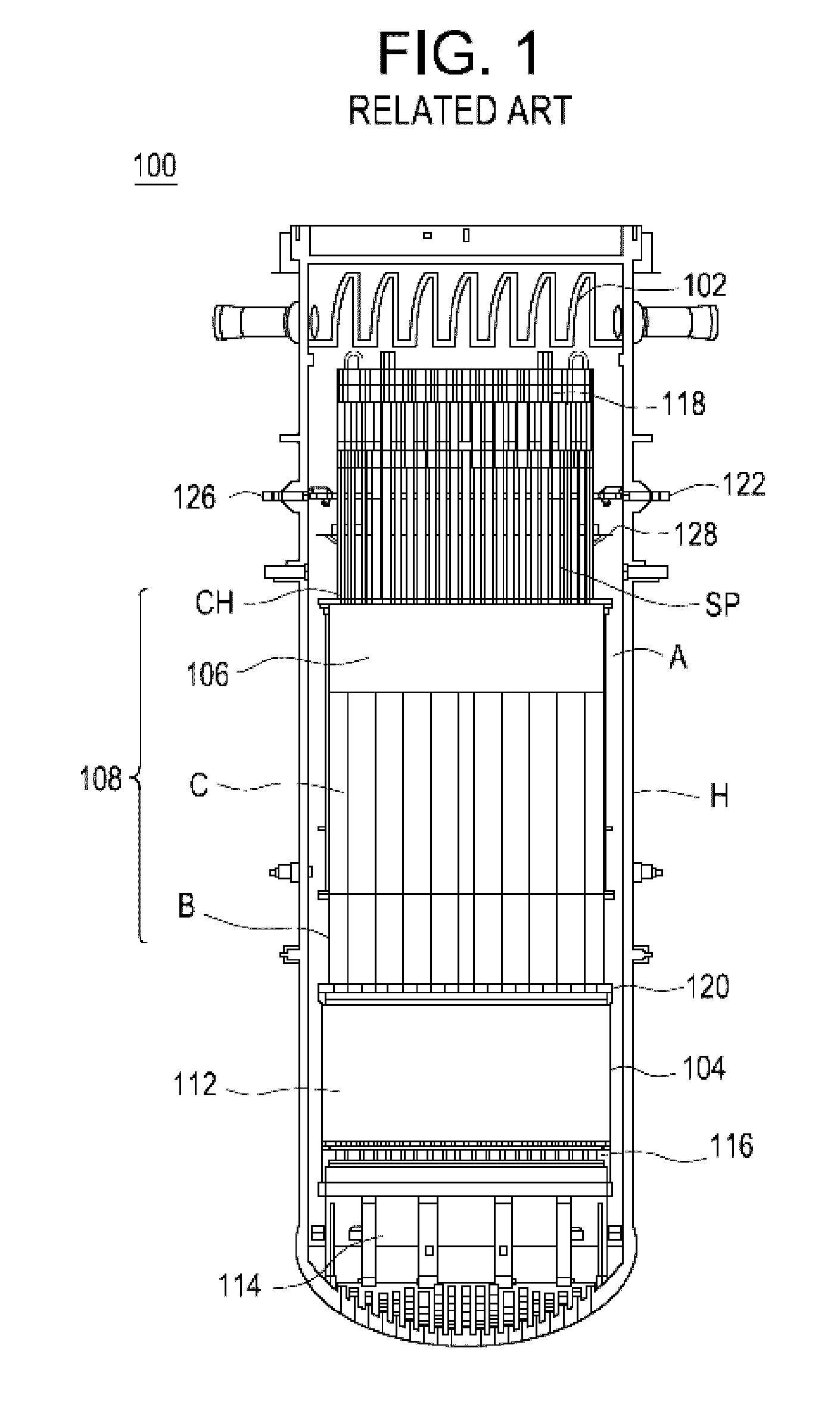 Part including vibration mitigation device(s), nuclear reactor pressure vessel assembly including the part, and methods of manufacturing thereof