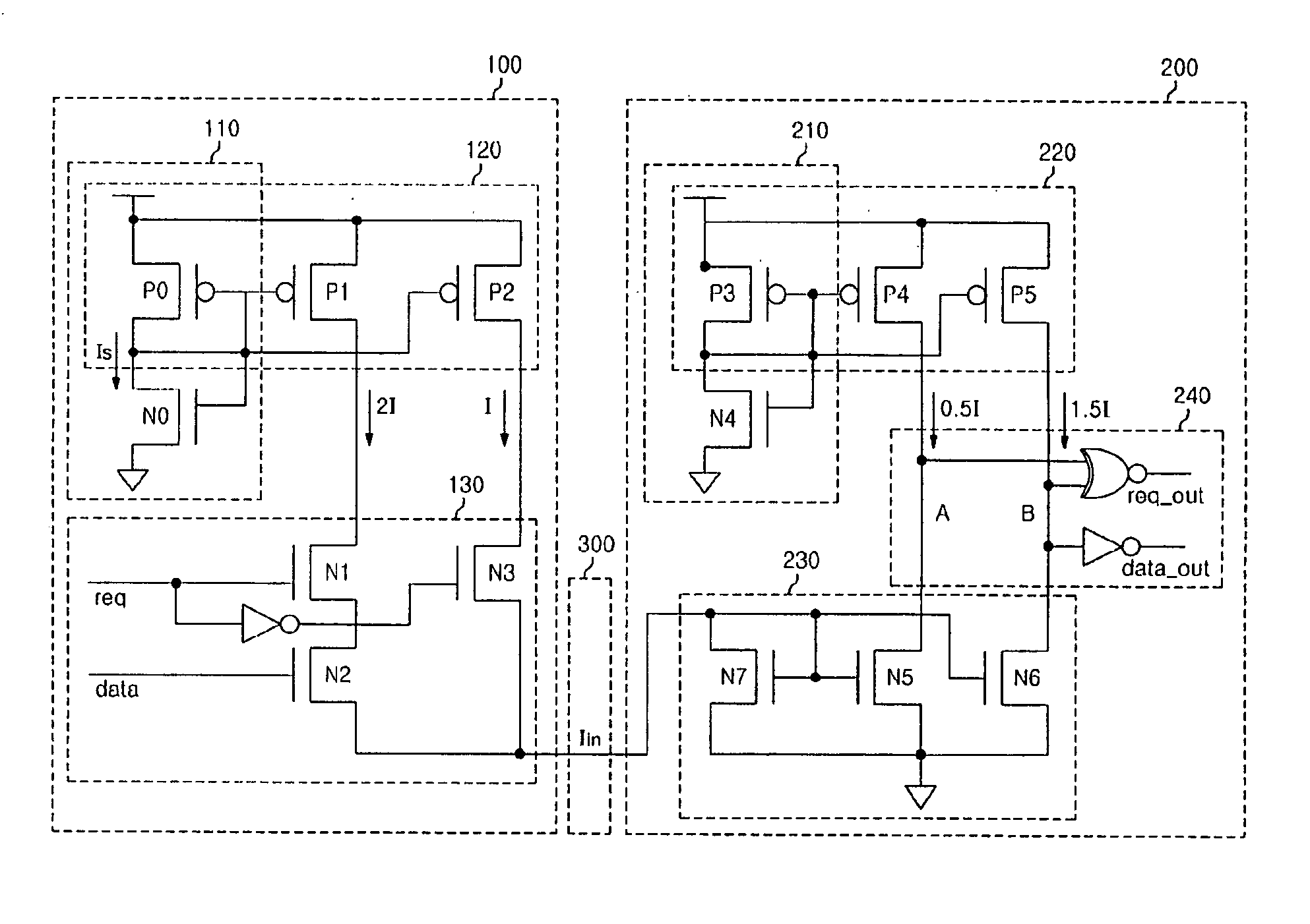 Delay-insensitive data transfer circuit using current-mode multiple-valued logic
