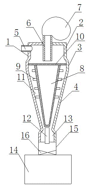 Improved hydrocyclone