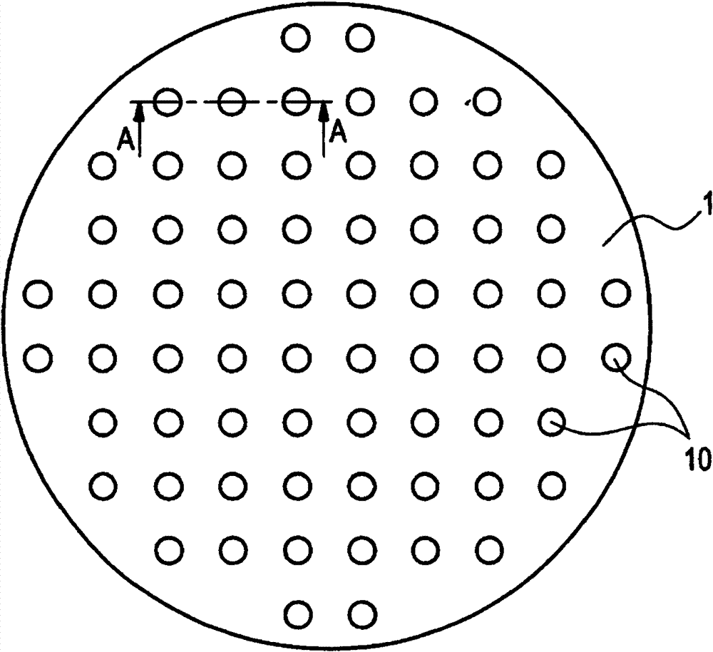 Wafer lens array forming method, forming die, and wafer lens array