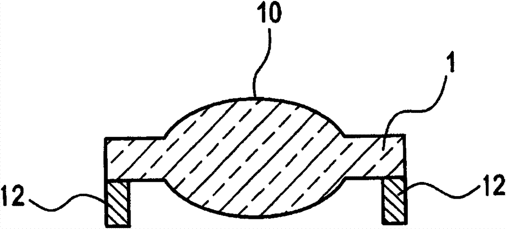 Wafer lens array forming method, forming die, and wafer lens array